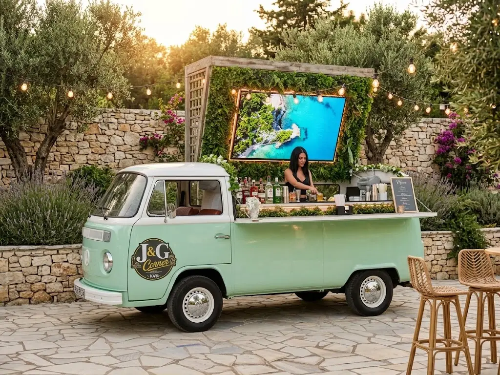 Bartender ετοιμάζει cocktail σε party
